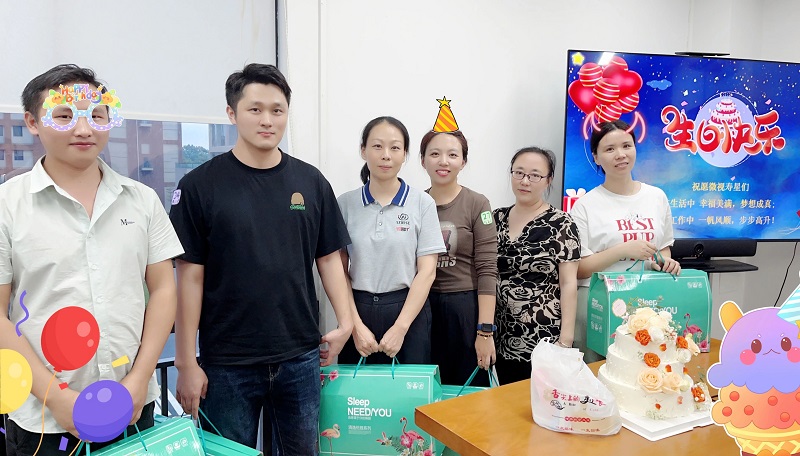 溫暖相伴，共同成長(zhǎng)丨微視光電舉辦第四季度員工生日會(huì)